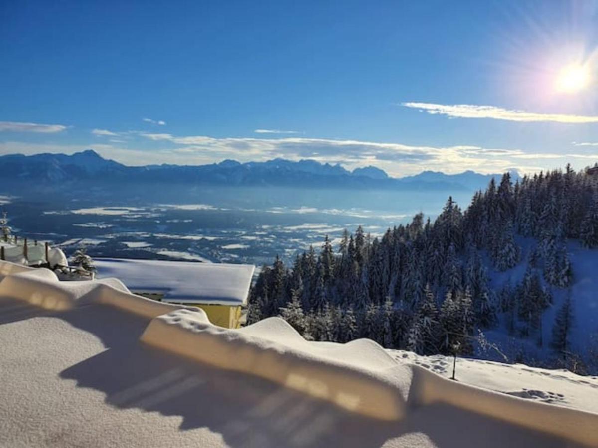 Ferienapartment Kanzelhoehe An Der Skipiste Kanzelhohe Bagian luar foto